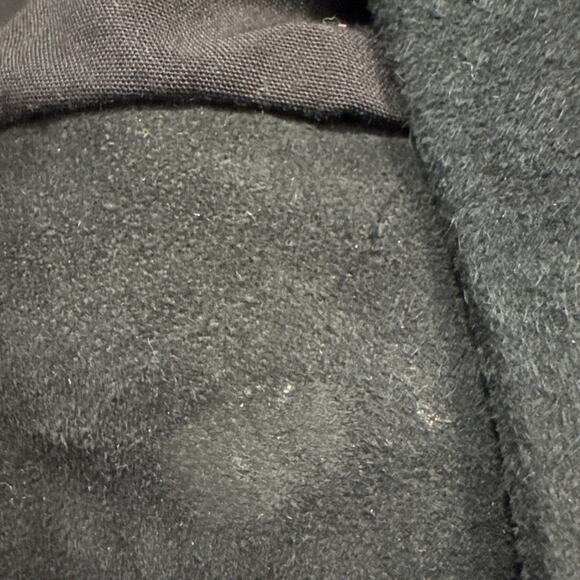 Free People Black Suede Leather Jacket Studs Women’s Size XS Flared Sleeves READ - Picture 14 of 16